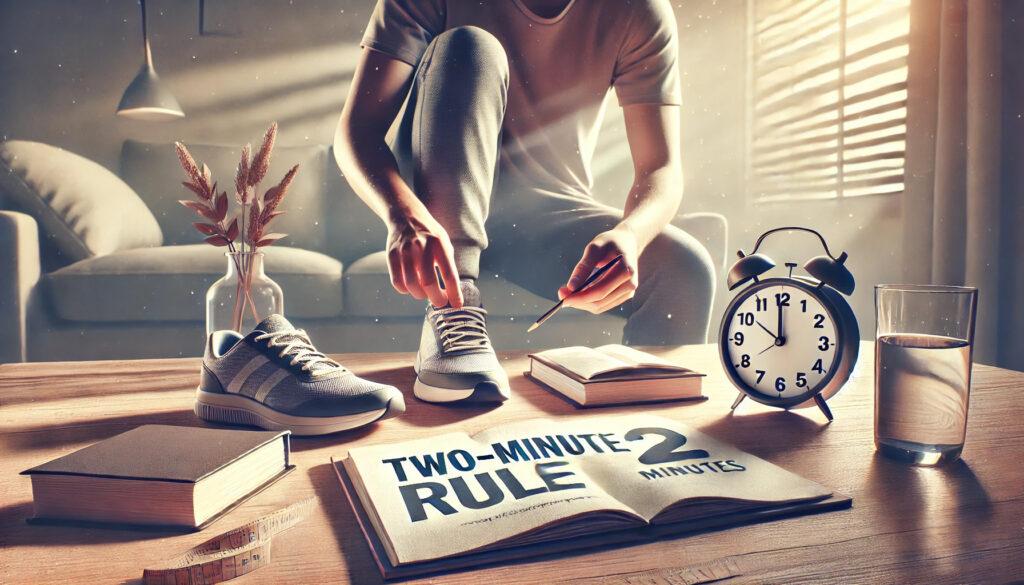 2 Minute Rule Atomic Habits